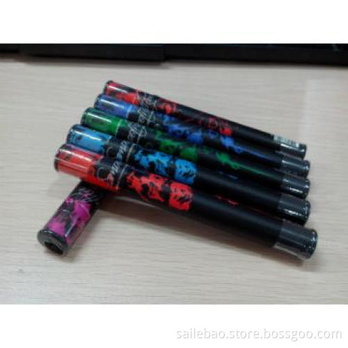 colorful portable ehookah e cig KGO with 1100 MAH battery and Unique T